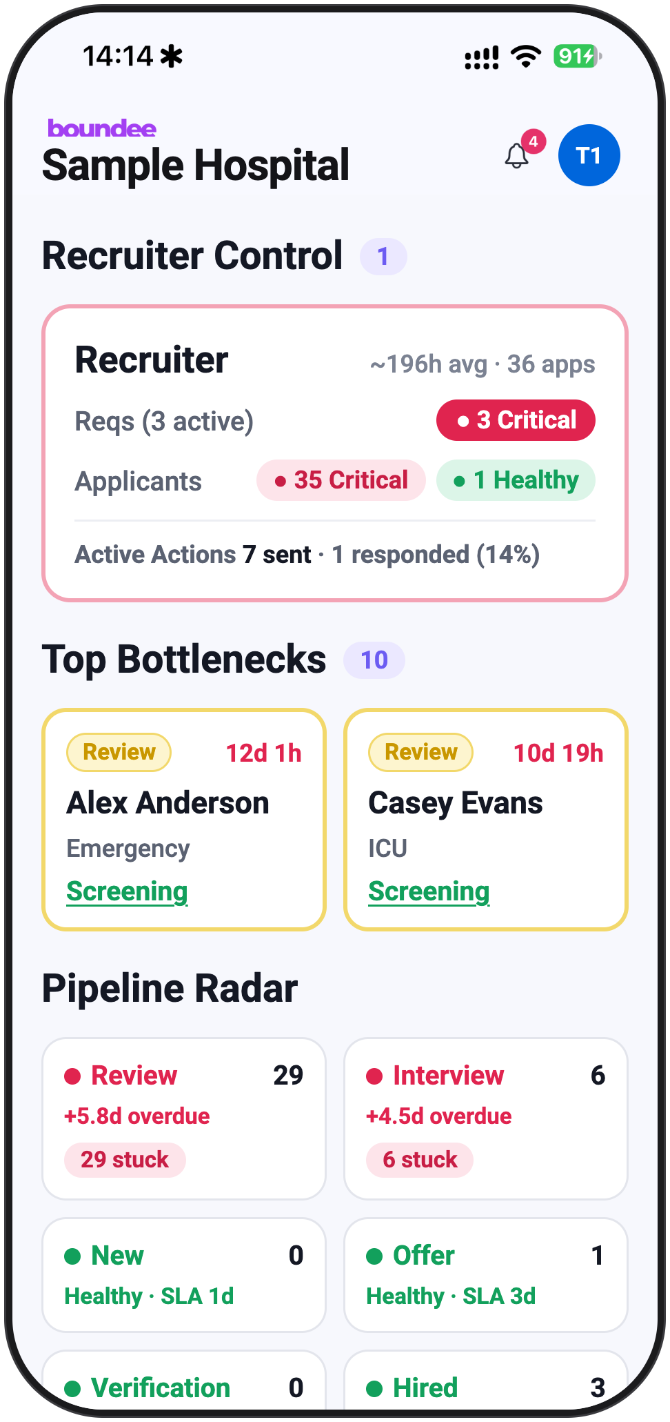TA Leader mobile